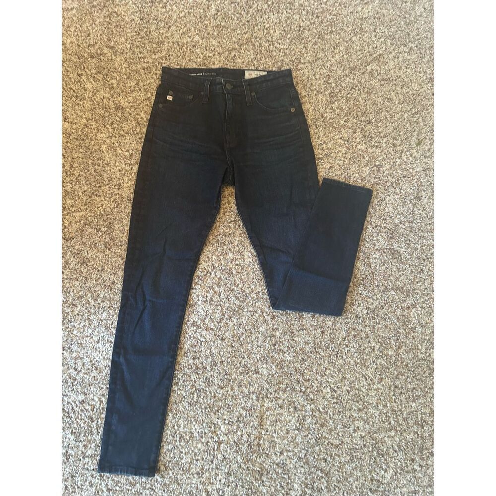 AG-ED Denim Farrah Ankle Size 26 Dark Wash Jeans